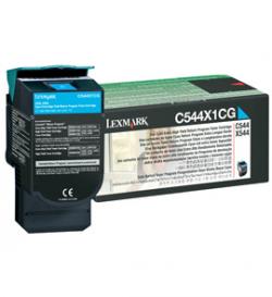 Tonerpatron Lexmark cyan C544X1CG, original hj kapacitet 4000s