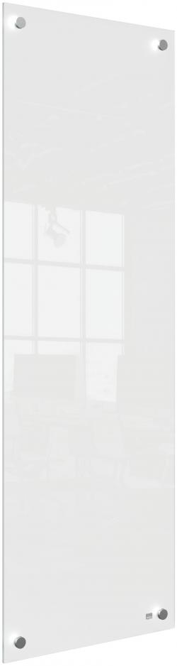 Whiteboard Panel Home glas 30x90cm hvid, Nobo 1915604 (Udsalg 1stk)