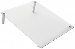 Skrivebords whiteboard mini, transparent vinklet A4, Nobo 1915612