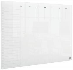 Mini whiteboard planner skrivebord / vg, transp. A3, Nobo 1915615