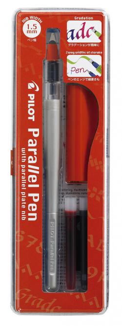 Kalligrafipen Parallel Pen 1,5mm st sort, Pilot FP3-15-SS, 1stk