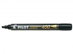 Marker Permanent 400 skr sort, Pilot SCA-400-B,12stk