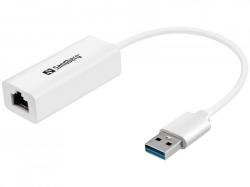 USB3.0 Gigabit Network Adapter, Sandberg 133-90