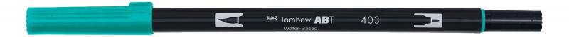 Marker ABT Dual Brush 403 bright bl, Tombow ABT-403, 6stk