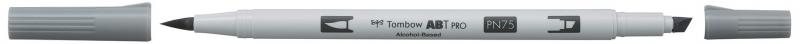 Marker ABT PRO Dual Brush N75 cool grey 3, Tombow ABTP-N75, 6stk