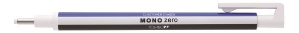 Viskelder pen MONO zero 2,3mm hvid, Tombow EH-KUR, 5stk