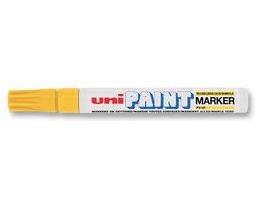 Uni PX-20-44 paintmarker medium 2,2-2,8mm, Gul (12stk), 40151144