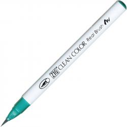 Clean Color Pensel Pen 042 fl. Turkis Grn, ZIG RB-6000AT-042, 6stk